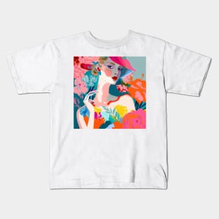 Lady of the garden Kids T-Shirt